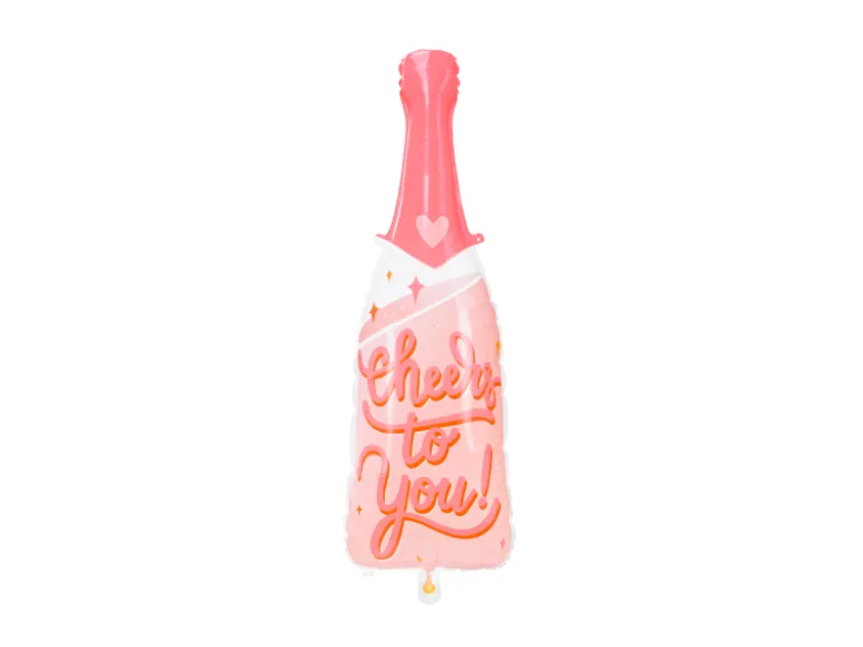 Folie Ballon Botle, 38 X 97 cm, Mix