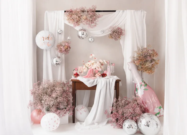 Folie Ballon Bride To Be 45 cm, Hvid