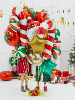 Folie Ballon Candy, 35 cm, Grøn