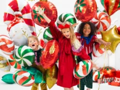Folie Ballon Candy, 35 cm, Rød