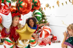Folie Ballon Candy, 35 cm, Rød