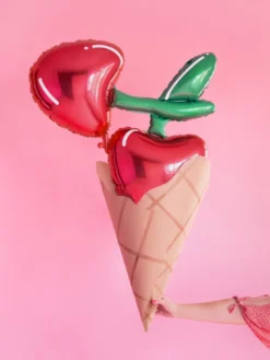Folie Ballon Cherry, 88 X 73 cm, Mix