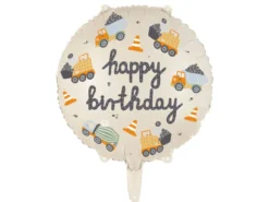 Folie Ballon ""Construction"", 45 cm, Mix