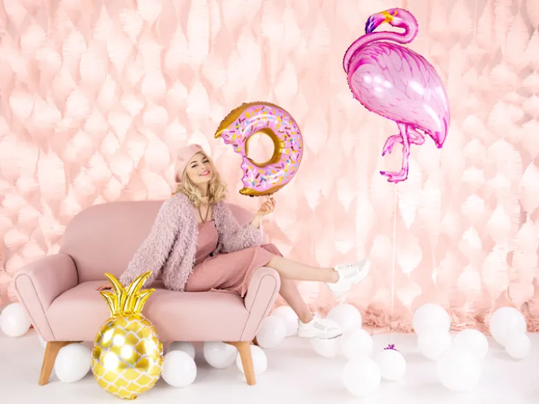 Folie Ballon Flamingo, Pink, 70 X 95 cm