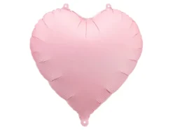 Folie Ballon Hjerte, 45 cm, Pink