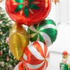 Folie Ballon Jul Bauble, 45 X 45 cm, Mix