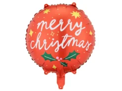 Folie Ballon Merry Christmas, 45 cm, Mix