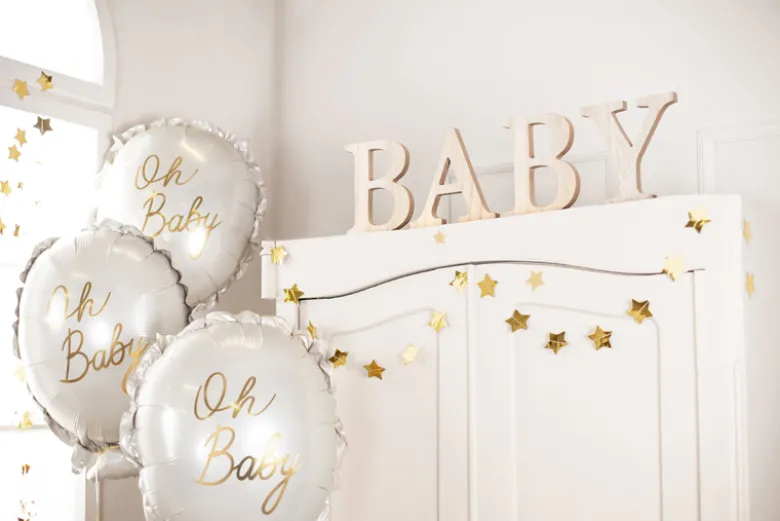 Folie Ballon Oh Baby, 53 X 69 cm, Mix