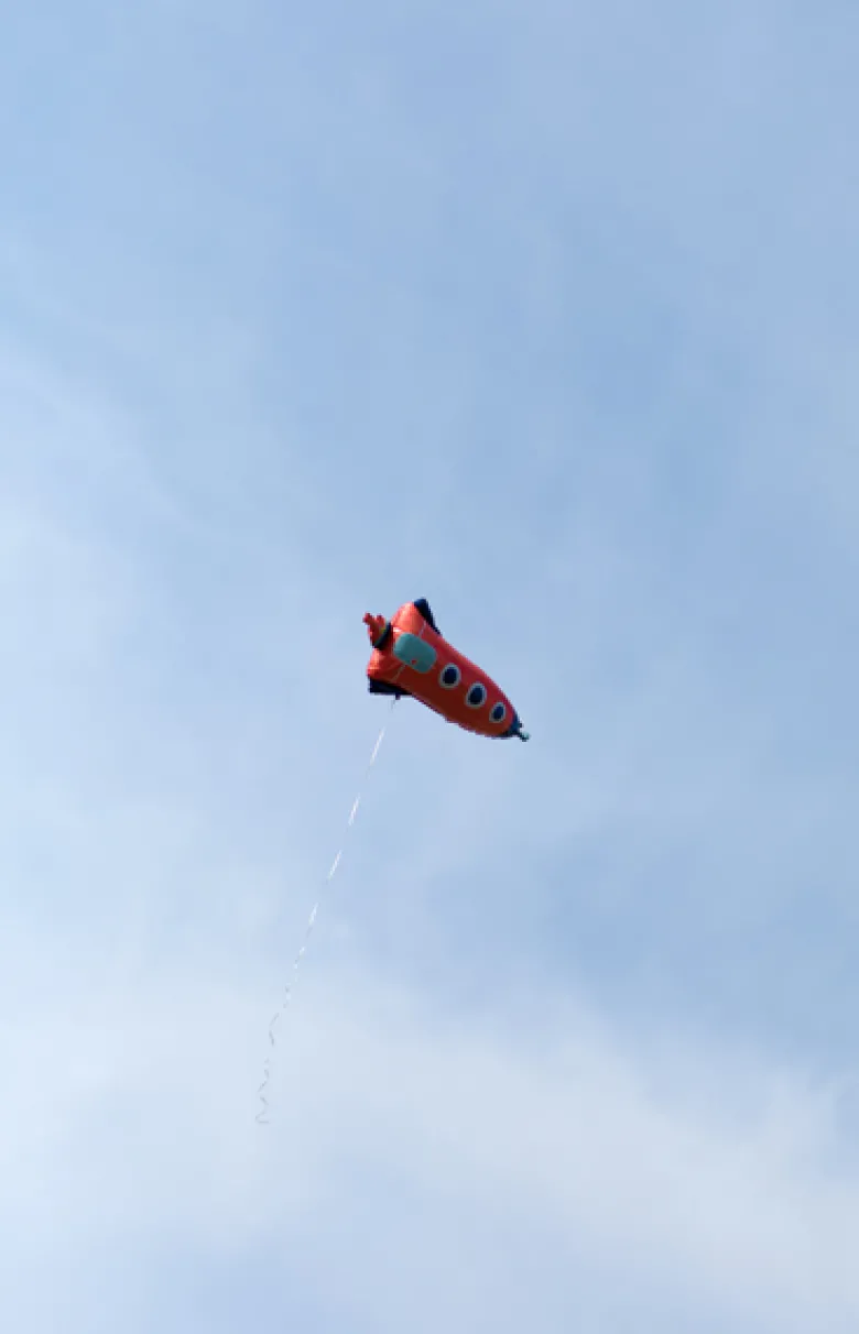 Folieballon Rocket, 44 X 115 cm, Mix