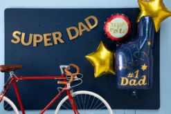 Folie Ballon Super Tata, 45 cm, Mix