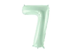 Folie Ballon Tal ''7'', 72 cm, Grøn