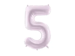 Folie Ballon Tal ''5'', 72 cm, Lilla