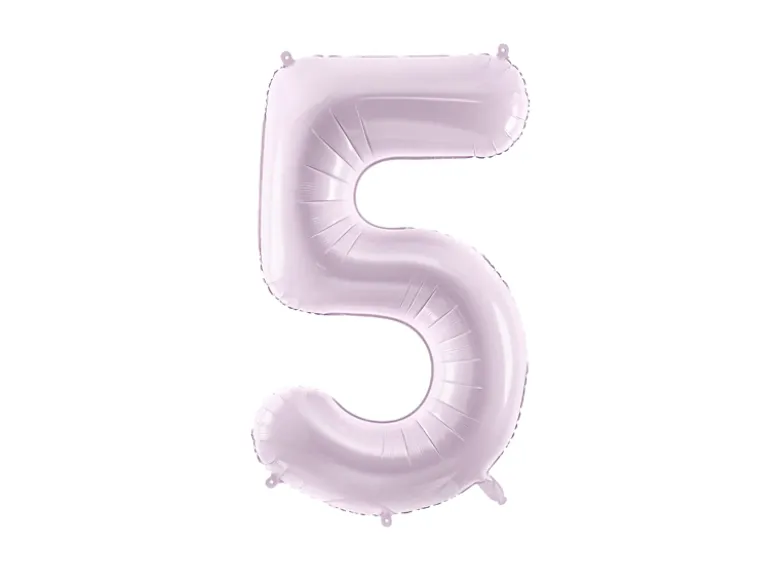 Folie Ballon Tal ''5'', 72 cm, Lilla