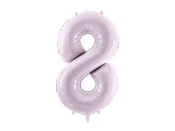 Folie Ballon Tal ''8'', 72 cm, Lilla