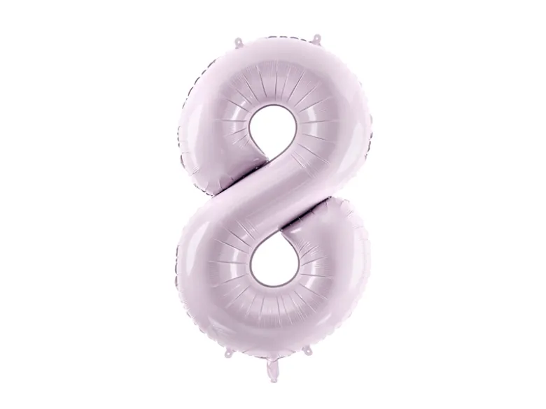 Folie Ballon Tal ''8'', 72 cm, Lilla