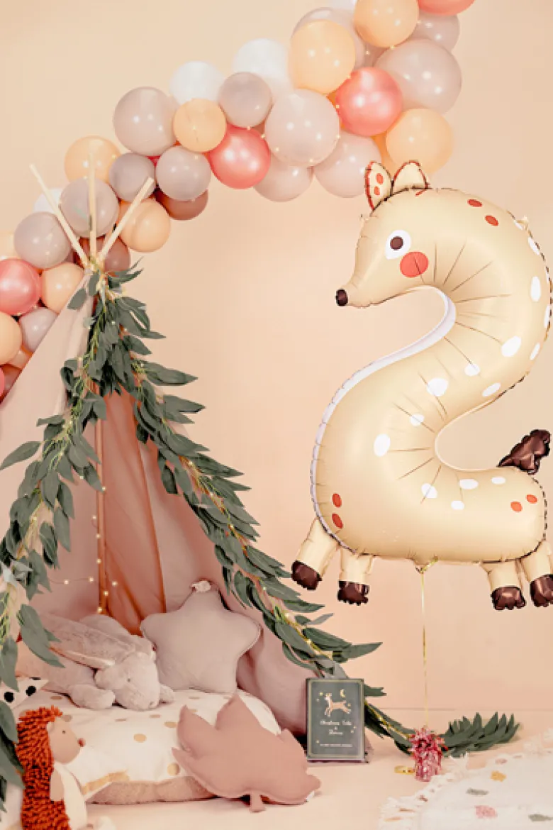 Folie Ballon Tal 2 - Roe-Deer, 65 X 102 cm, Mix