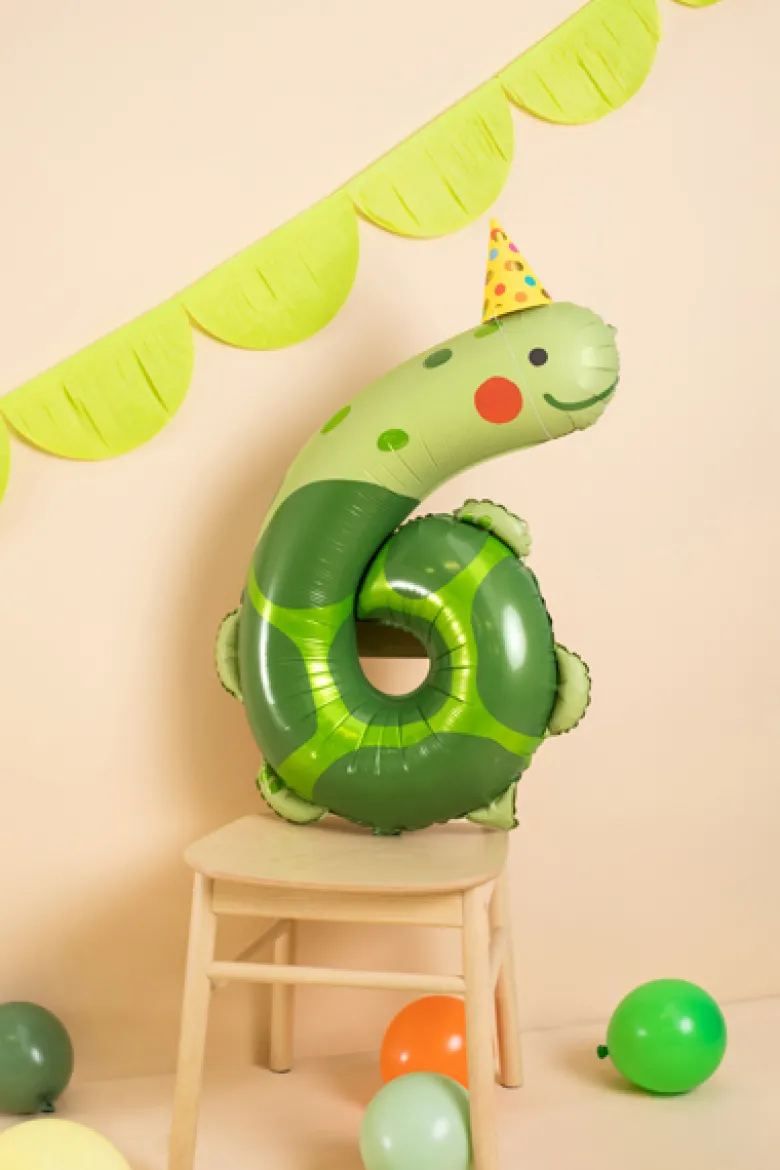 Folie Ballon Tal 6 - Turtle, 75 X 96 cm, Mix