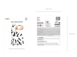 Folie Ballon Tal 5 - Zebra, 68 X 98 cm, Mix