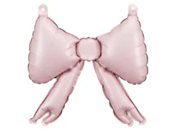 Folie Ballon Til Guirlande Sløjfer, 25.5 X 25 cm, Powder Pink (5 Stk.)