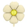Folie Ballon Til Tusindfryd Guirlande, Diameter 65 cm, Creme (4 Stk.)
