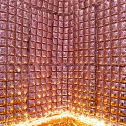Folieballonvæg i Roseguld - 72x143 cm