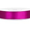 Fuchsia Pink Satinbånd 12 mm, 25 meter