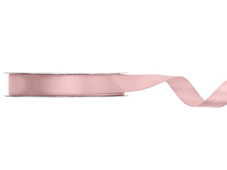 Gammelrosa Satinbånd "Light Dusty Rose", 12 mm