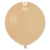 Gemar Jumbo Latexballon 48 cm, Lysebrun