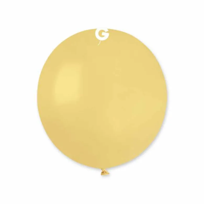 Gemar Jumbo Latexballon 48 cm, Macaron Mustard