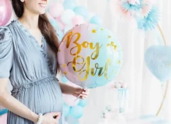 Gender Reveal "Boy or Girl?" Folieballon, 35 cm