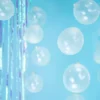 Gennemsigtig Crystal Latexballon, 12 cm