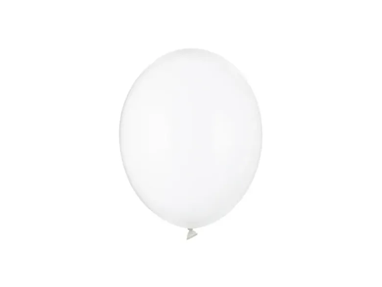 Gennemsigtig Crystal Latexballon, 12 cm