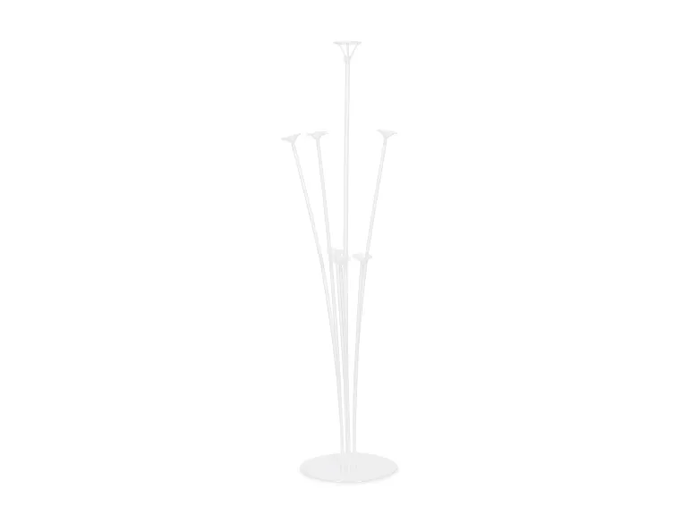 Gennemsigtigt Ballonstativ m/7 stk. Pinde, 70 cm