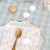 Gingham Tallerkner med Bølgekant, 6 stk.