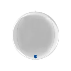 Globeballon Sølv, 29 cm