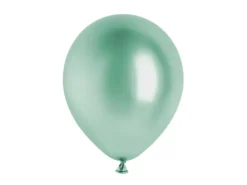 Glossy Balloner 30 cm, Grøn: 10 stk
