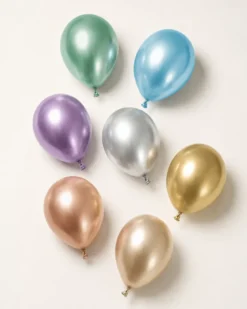 Glossy Balloner 30 cm, Lavendel: 10 stk
