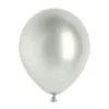 Glossy Balloner 30 cm, Sølv: 10 stk