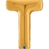 Grabo Guld Bogstav Ballon 66 cm, T