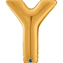Grabo Guld Bogstav Ballon 66 cm, Y