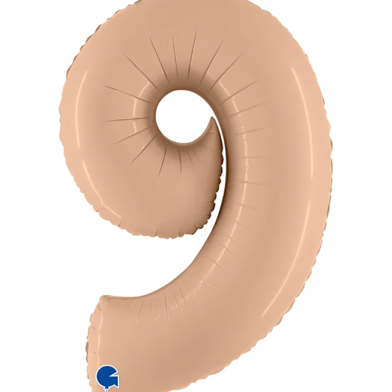 Grabo Jumbo Satin Blush Tal Folieballon, 9