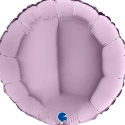 Grabo Metallisk Lavendel Rund Folieballon 45 cm