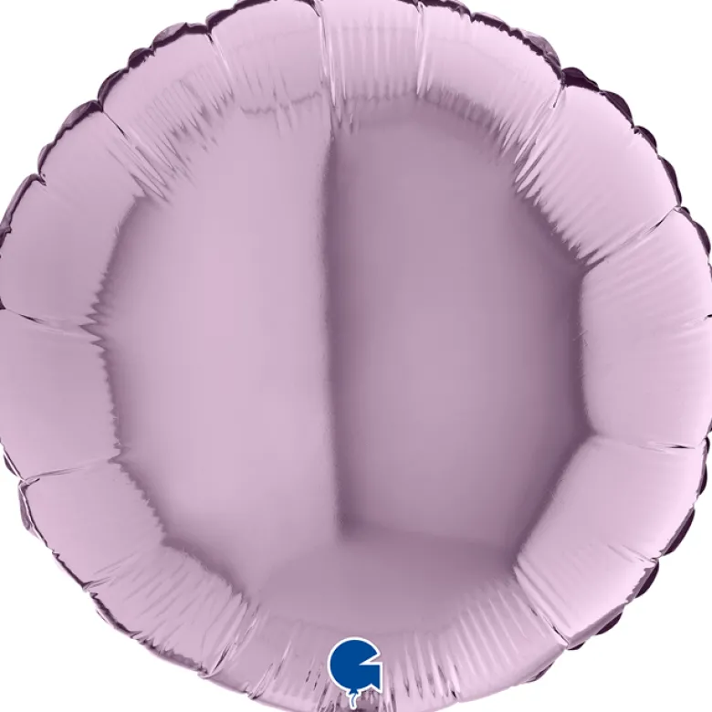 Grabo Metallisk Lavendel Rund Folieballon 45 cm