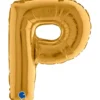 Grabo Mini Guld Bogstav Ballon 35 cm, P