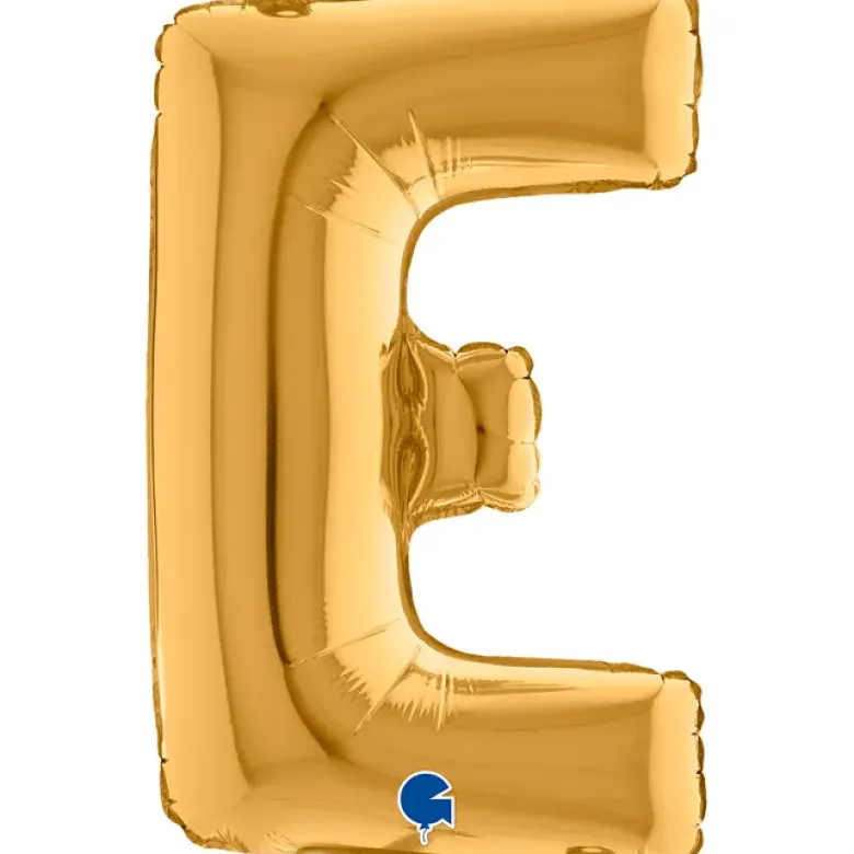 Grabo Mini Guld Bogstav Ballon 35 cm, E