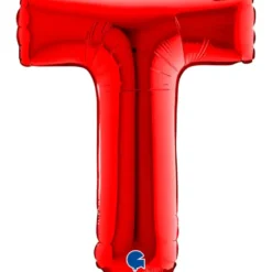 Grabo Mini Rød Bogstav Ballon 35 cm, T
