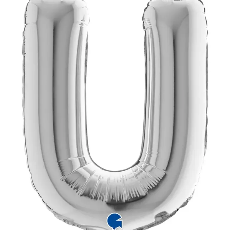 Grabo Mini Sølv Bogstav 35 cm, U