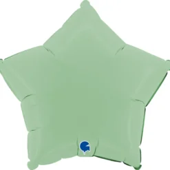 Grabo Stjerne Folieballon 46 cm, Matte Green