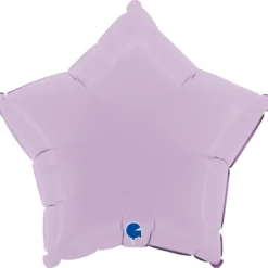 Grabo Stjerne Folieballon 46 cm, Matte Lilac