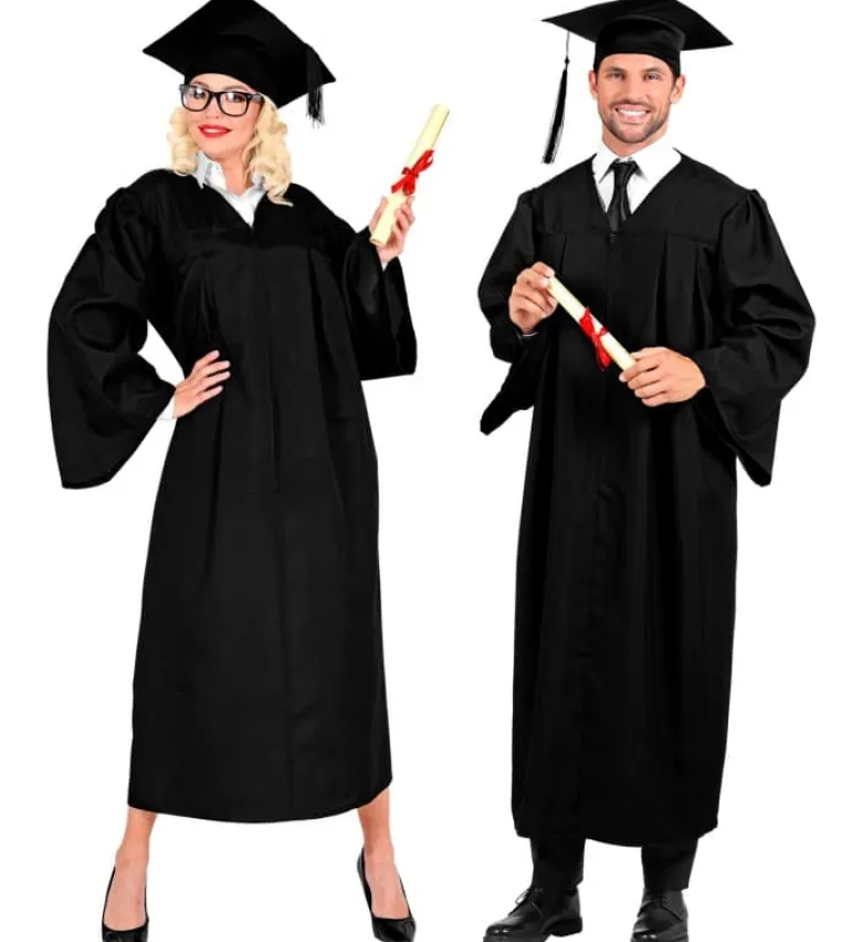 Gradueringskåbe & Hat, Voksen
